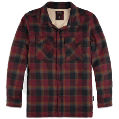 Outdoor UK Men's Feedback Shirt Jacket Kalamata Plaid
