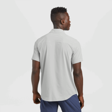 Outdoor UK Men's Astroman S/S Sun Shirt Pebble