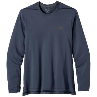 Outdoor UK Men's Activeice Spectrum Sun Long Sleeve Tee Fatigue Heather