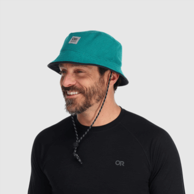 Outdoor UK Trail Mix Bucket Hat Deep Lake