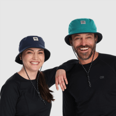 Outdoor UK Trail Mix Bucket Hat Deep Lake