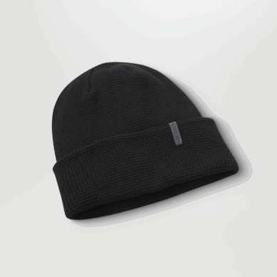 Outdoor UK Pitted Beanie Black