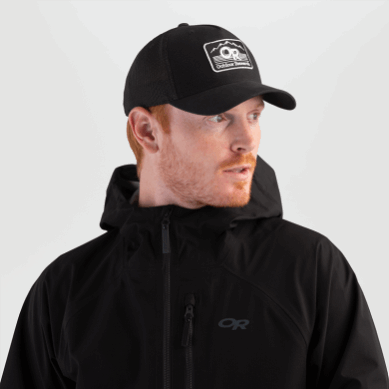 Outdoor UK Advocate Trucker Cap Black