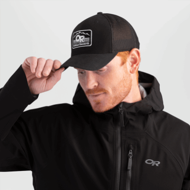 Outdoor UK Advocate Trucker Cap Black