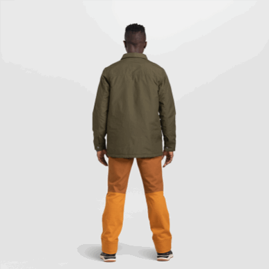 Outdoor UK Men's Lined Chore Jacket Loden