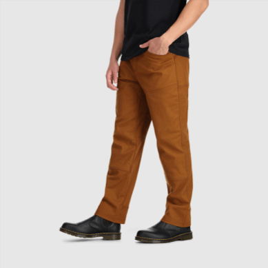Outdoor UK Men's Lined Work Pants Saddle
