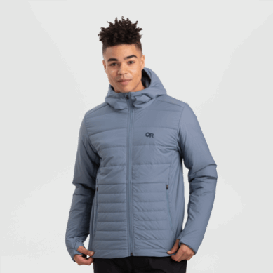 Outdoor UK Men's Shadow Insulated Hoodie Nimbus