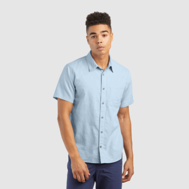 Outdoor UK Men's Weisse Shirt Arctic