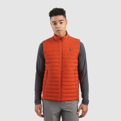 Outdoor UK Men's Shadow Insulated Vest Redrock