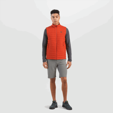 Outdoor UK Men's Shadow Insulated Vest Redrock