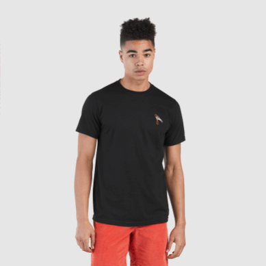 Outdoor UK Men's Gripped T-Shirt Black