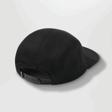 Outdoor UK Gripped 5 Panel Cap Black
