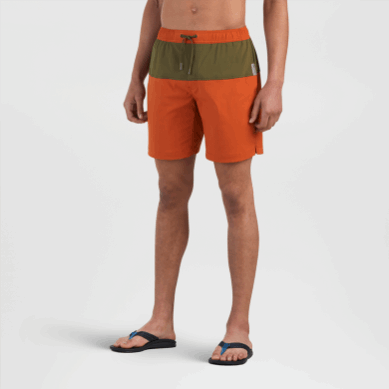 Outdoor UK Men's Zendo Multi Shorts Redrock/Loden