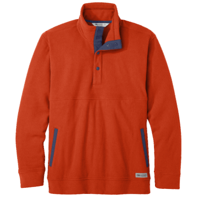 Outdoor UK Men's Trail Mix Snap Pullover Ii Redrock
