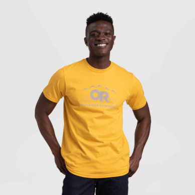 Outdoor UK Men's Or Advocate S/S Tee Beeswax