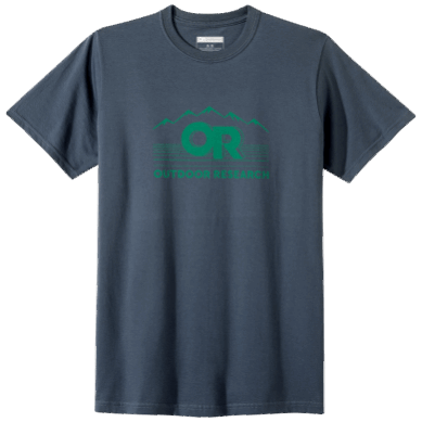 Outdoor UK Men's Or Advocate S/S Tee Naval Blue/Sprout