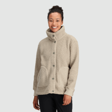 Outdoor UK Women's Juneau Trucker Jacket Fog