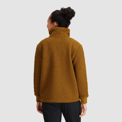 Outdoor UK Women's Juneau Sherpa Trucker Jacket Tapenade