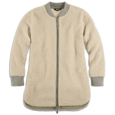 Outdoor UK Women's Juneau Sherpa Fleece Coat Fog