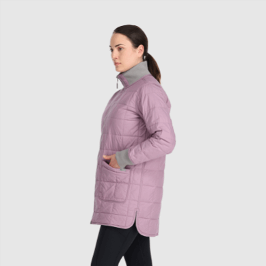 Outdoor UK Women's Shadow Reversible Parka Ash/Moth