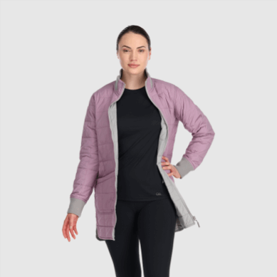 Outdoor UK Women's Shadow Reversible Parka Ash/Moth