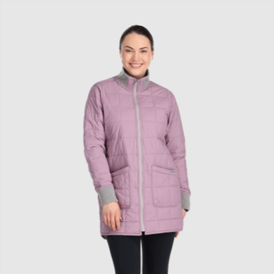 Outdoor UK Women's Shadow Reversible Parka Ash/Moth