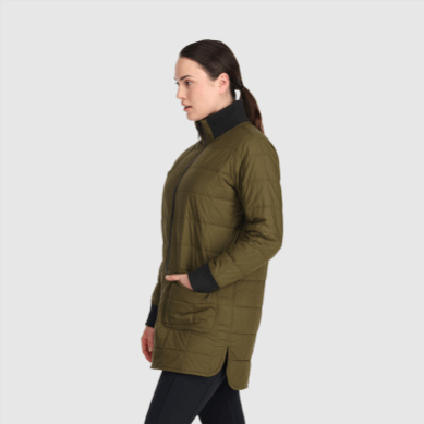 Outdoor UK Women's Shadow Reversible Parka Loden/Black