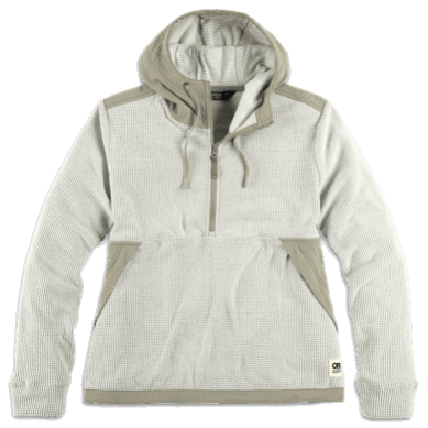Outdoor UK Women's Trail Mix Pullover Hoodie Sand/Flint