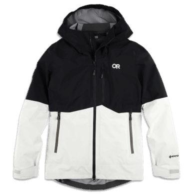 Outdoor UK Women's Hemispheres Ii Gore-Tex® Jacket Black/Snow