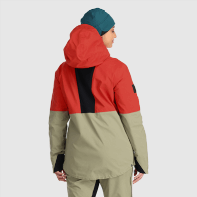 Outdoor UK Women's Hemispheres Ii Gore-Tex® Jacket Cranberry/Flint