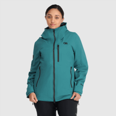 Outdoor UK Women's Hemispheres Ii Gore-Tex® Jacket Deep Lake