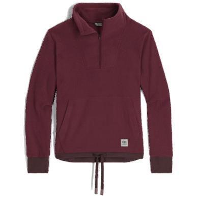 Outdoor UK Women's Trail Mix Quarter Zip Pullover Kalamata