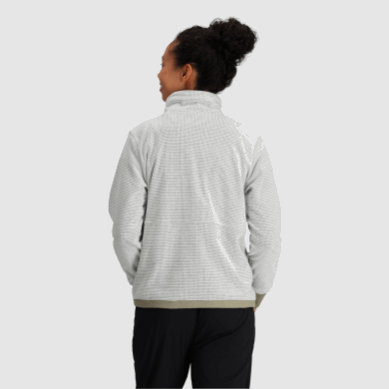 Outdoor UK Women's Trail Mix Quarter Zip Pullover Snow