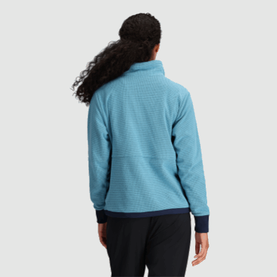 Outdoor UK Women's Trail Mix Quarter Zip Pullover Mineral