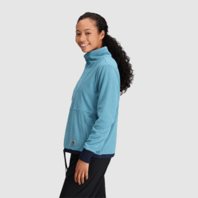 Outdoor UK Women's Trail Mix Quarter Zip Pullover Mineral