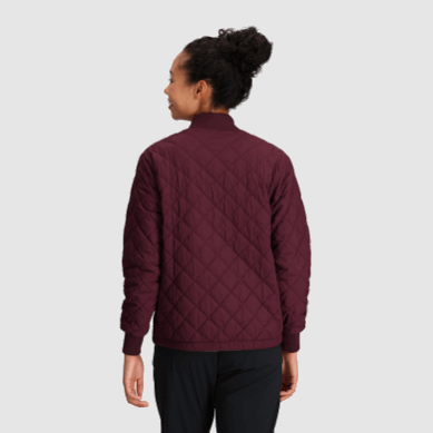 Outdoor UK Women's Shadow Reversible Bomber Kalamata/Moth