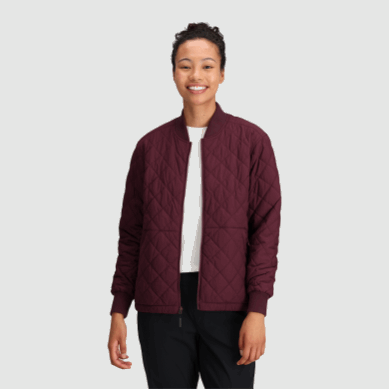 Outdoor UK Women's Shadow Reversible Bomber Kalamata/Moth