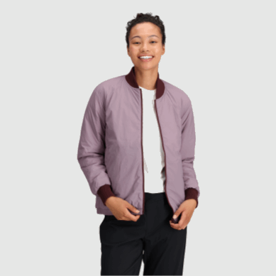 Outdoor UK Women's Shadow Reversible Bomber Kalamata/Moth