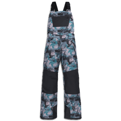 Outdoor UK Women's Snowcrew Bibs Nimbus Watercolor/Black