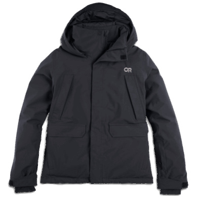 Outdoor UK Women's Snowcrew Reveler Jacket Black