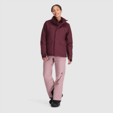 Outdoor UK Women's Snowcrew Reveler Jacket Kalamata