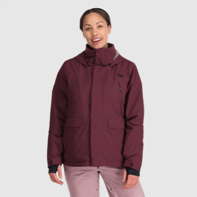 Outdoor UK Women's Snowcrew Reveler Jacket Kalamata