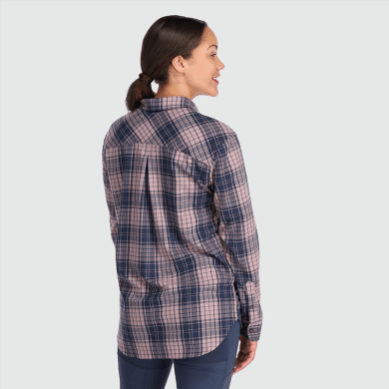 Outdoor UK Women's Kulshan Flannel Shirt Moth Plaid