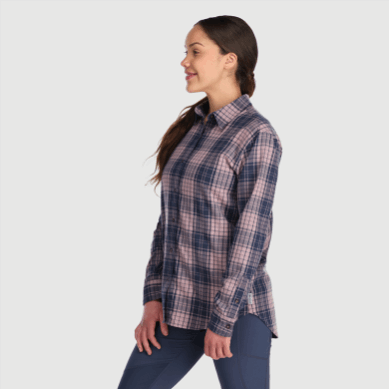 Outdoor UK Women's Kulshan Flannel Shirt Moth Plaid
