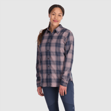 Outdoor UK Women's Kulshan Flannel Shirt Moth Plaid