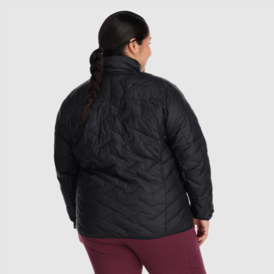 Outdoor UK Women's Superstrand Lt Jacket-Plus Black