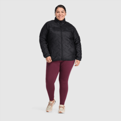 Outdoor UK Women's Superstrand Lt Jacket-Plus Black