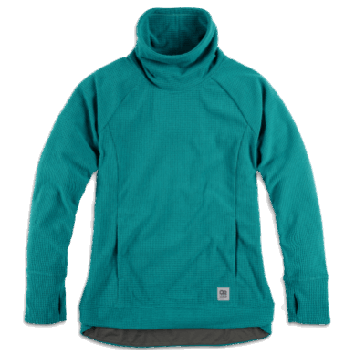 Outdoor UK Women's Trail Mix Cowl Pullover-Plus Deep Lake