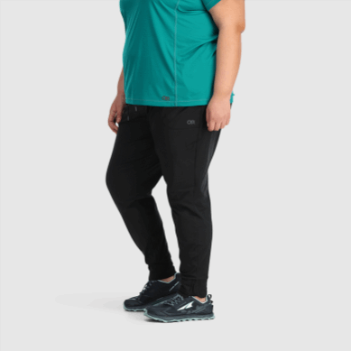Outdoor UK Women's Melody Joggers-Plus Black