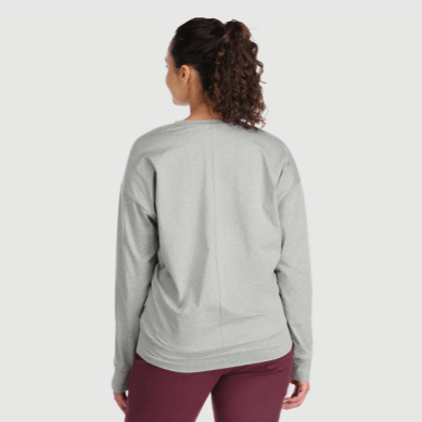 Outdoor UK Women's Melody L/S Light Pewter Heather